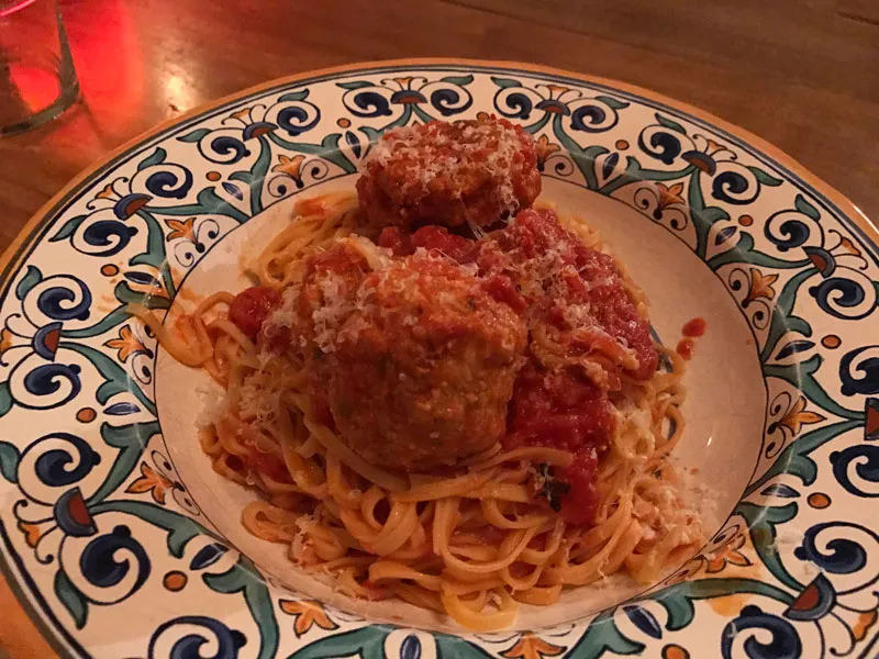 Rustic Meatball Supper