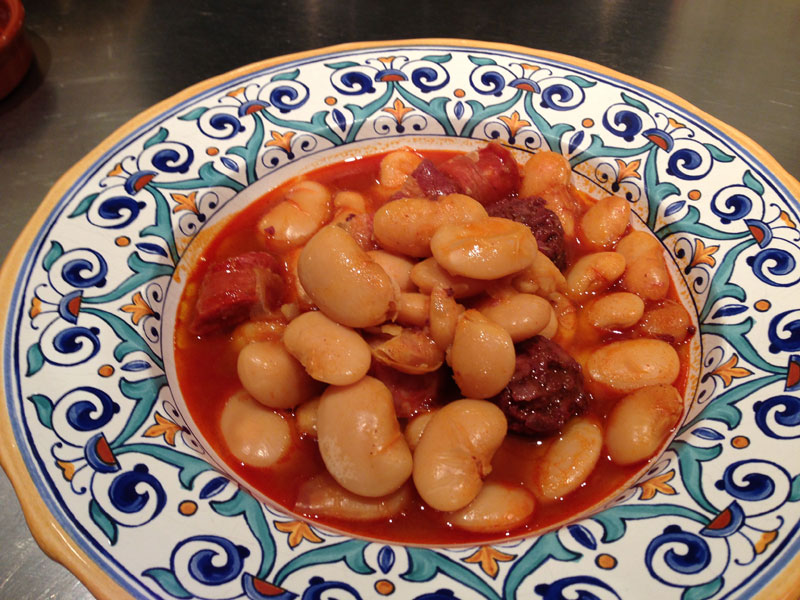 La Fabada — White Bean Stew from Asturias