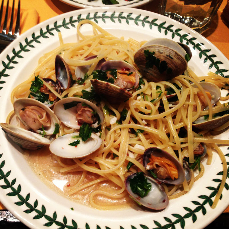 Linguine con le Vongole