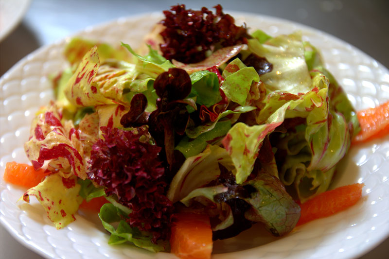 Radicchio & Baby Lettuces with Cara Cara Oranges