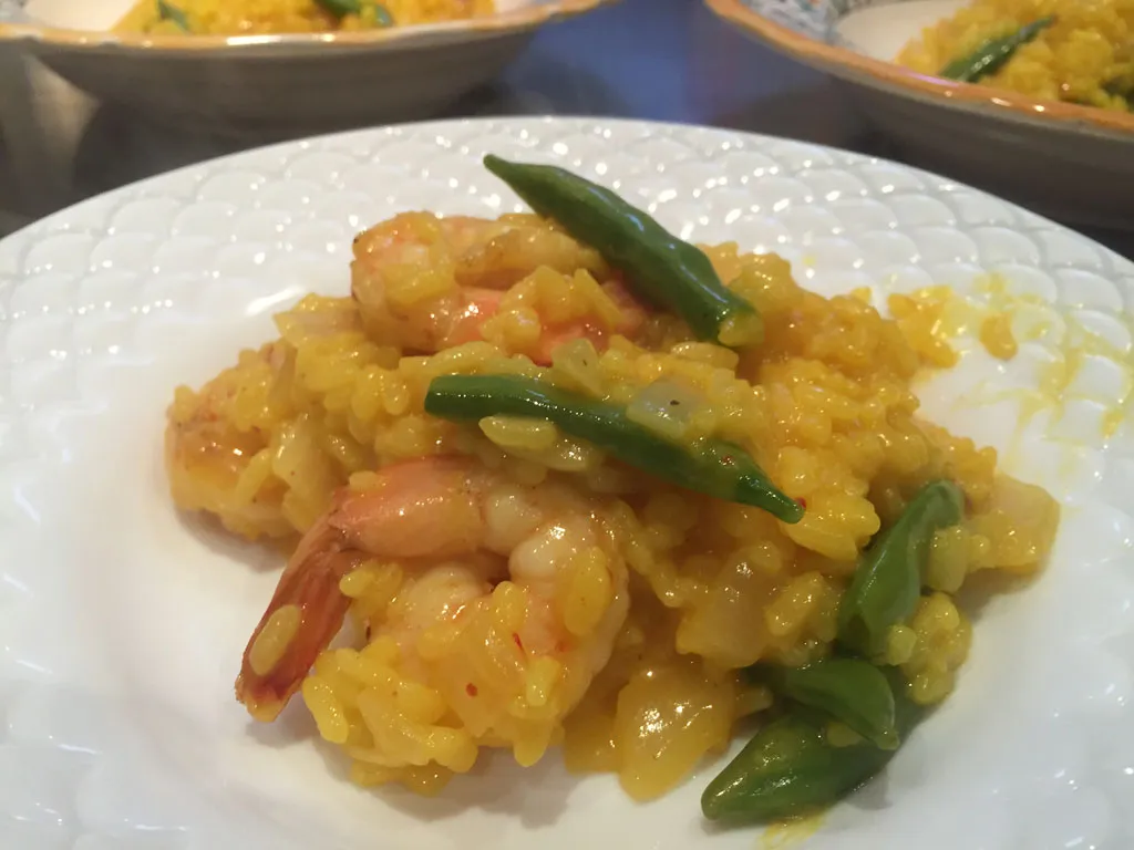 Saffron Prawn Risotto